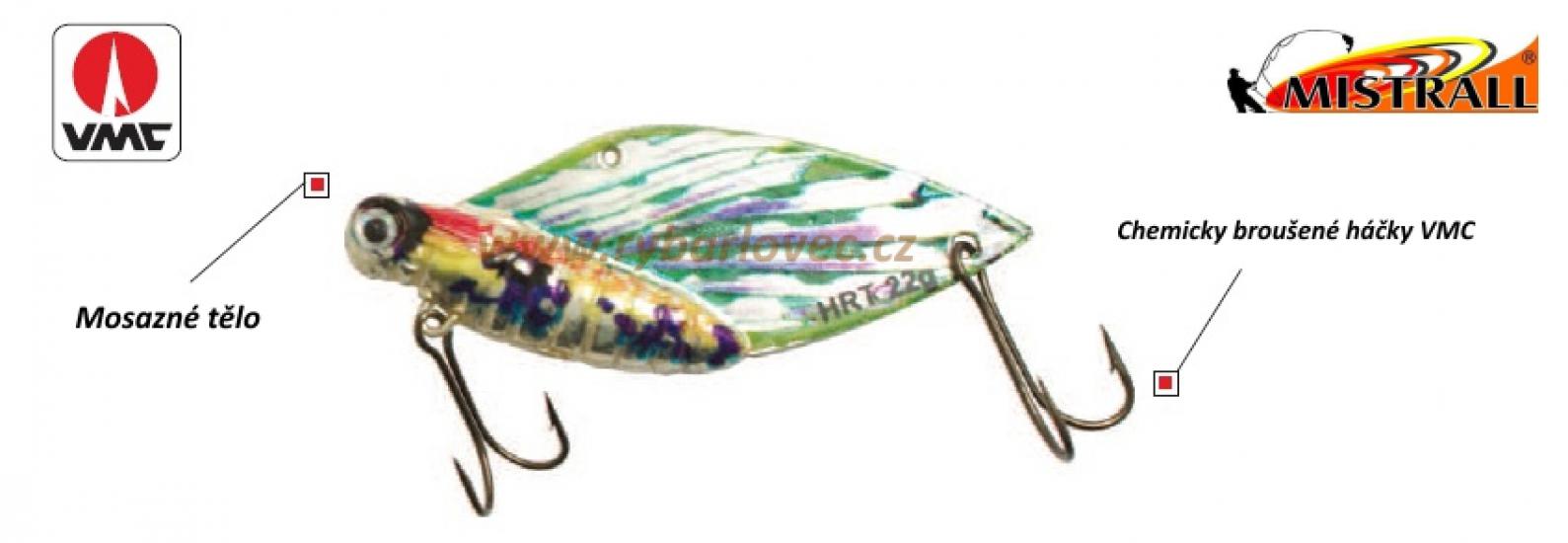 Třpytka Mistrall Cikáda 9g/4cm motýl